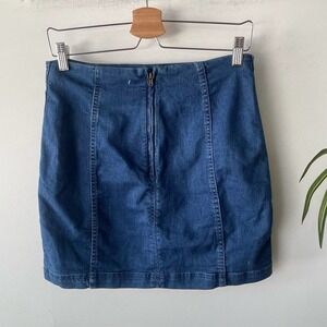 Free People Denim Summer Mini Skirt